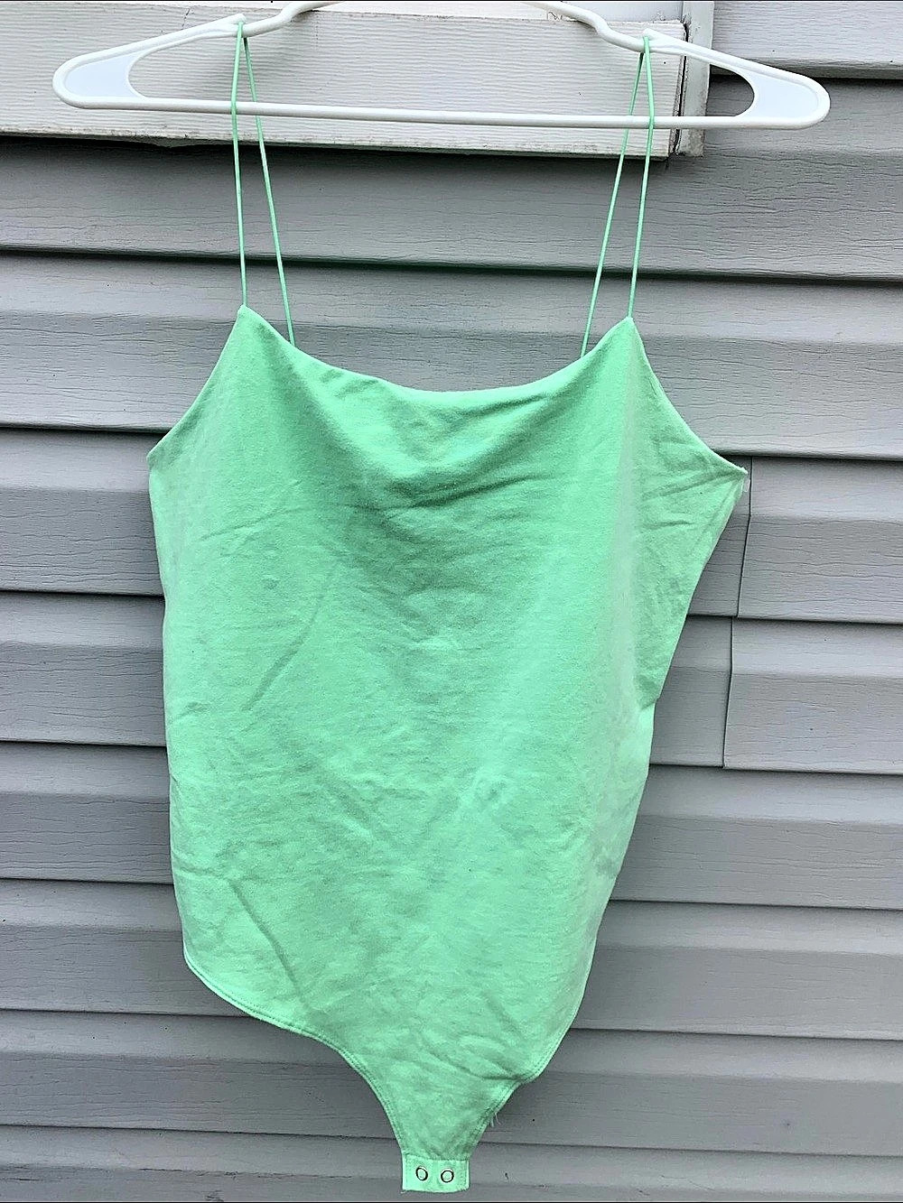 wild fable Light Green Cami Bodysuit Size XL